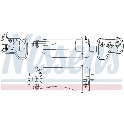 Imagem de NISSENS 996361 Depósito de Compensação Refrigerante 1,3 com capa, sensor BMW: 5 Sedan, Touring, 7