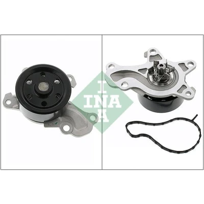 Imagem de INA 538 0887 10 Bomba de água para accionamento da correia trapezoidal estriada TOYOTA: Yaris III Hatchback, CITROËN: C1 II