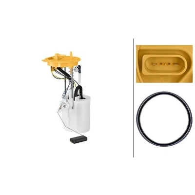 Imagem de HELLA 8TF 358 305 421 Unidade de alimentação combustível com sensor nível combustível, juntas elétrico Diesel