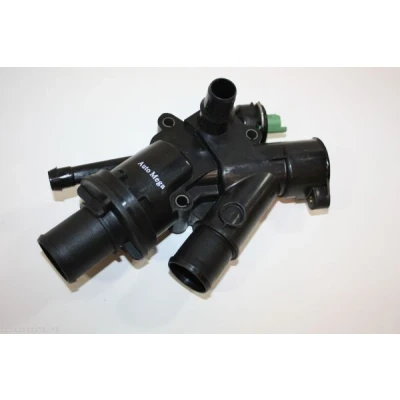 Imagem de AUTOMEGA 160029510 Caixa do termóstato 83oC com junta, sensor de temperadura PEUGEOT: 3008 I, 407 SW, CITROËN: C8 II, C5 3
