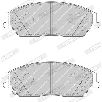 Imagem de FERODO PREMIER ECO FRICTION FDB4443 Jogo de pastilhas para travão disco com avisador sonoro desgaste acessórios TOYOTA: Camry VI Sedan