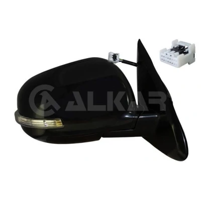 Imagem de Espelho retrovisor Alkar 9044859 à direita com subcapa elétrico aquecível, dobrável electricamente, convexo para veículo volante esquerda