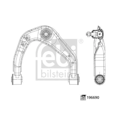 Imagem de FEBI BILSTEIN 196690 Braço de suspensão MERCEDES BENZ: Classe X