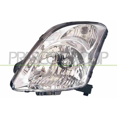 Imagem de PRASCO SZ0344804 Farol Principal esquerda H4 crómio sem motor de regulação do alcance dos faróis SUZUKI: SWIFT 3