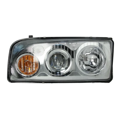 Imagem de ULO 2005001 Farol Principal esquerda H1, W5W, H4 24 transparente cor de laranja com médios, luz intermitente, máximos