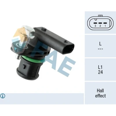 Imagem de FAE 79272 Sensor de Hall OPEL: Astra J Hatchback, Insignia A Sedan
