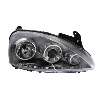 Imagem de TYC 20 0423 05 2 Farol Principal à direita H7/H7 para circulação pela com motor elétrico OPEL: Corsa C Hatchback, Combo Van / Carrinha