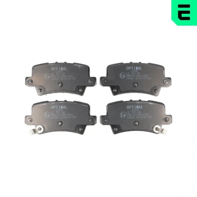 Imagem de OPTIMAL BP 12490 Jogo de pastilhas para travão disco Eixo traseiro com avisador sonoro desgaste HONDA: CIVIC 8 Hatchback