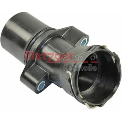 Imagem de METZGER 4010098 Flange Plástico Termóstato com junta MERCEDES BENZ: Classe C T modell, Sedan, CLK Cabrio