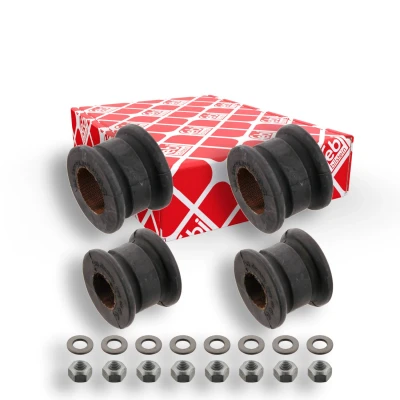Imagem de FEBI BILSTEIN 18048 Kit de reparação, apoio da barra estabilizadora Eixo dianteiro MERCEDES BENZ: W124 Sedan