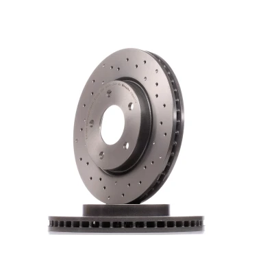 Imagem de BREMBO 09.B647.1X Disco de travão 276 26 5 perfurado/ventilado revestido alto carbono MITSUBISHI: Lancer 8 Limousine, 8, 7 Limousine