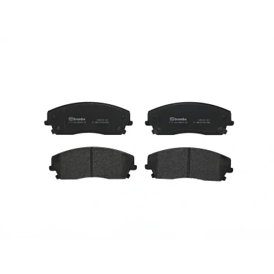 Imagem de BREMBO P 11 019 Jogo de pastilhas para travão disco com avisador sonoro desgaste sem acessórios DODGE: Challenger Coupe, LANCIA: Thema Sedan