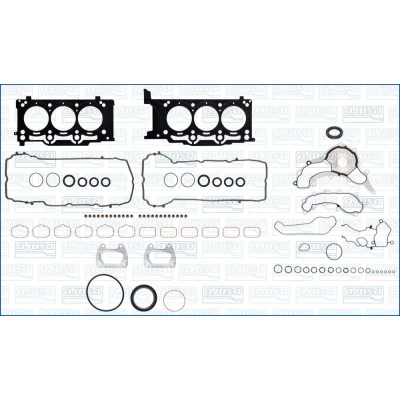 Imagem de AJUSA MULTILAYER STEEL 50367600 Jogo completo de juntas, motor Com junta da cabeça do motor, retentores haste válvulas