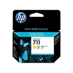 Imagem de Cartucho de tinta original amarelo HP 711 DesignJet