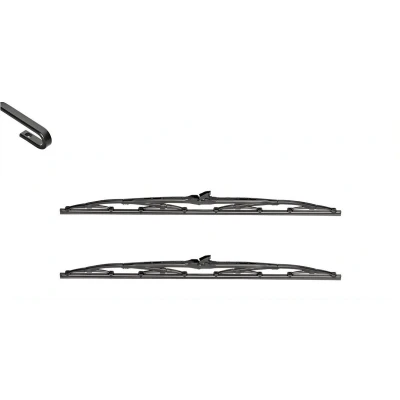 Imagem de Escova do limpa vidros Swf 116303 480, 480mm à frente de em arco para veículo com volante esquerda FORD: FIESTA 4, 3