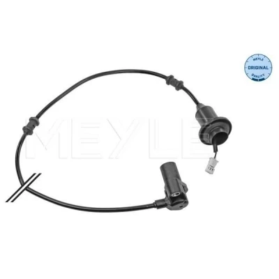 Imagem de MEYLE 014 800 0099 Sensor de ABS Eixo traseiro, ambos os lados com manga borracha ORIGINAL Quality passivo 2 1680 825 12