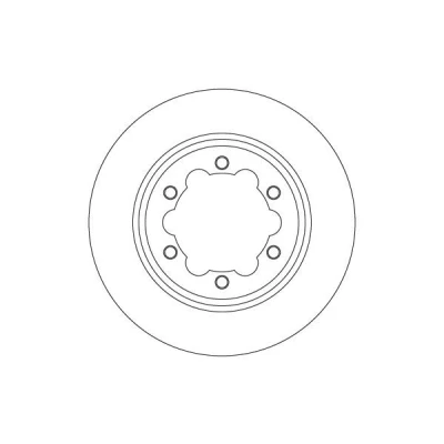 Imagem de TRW Disco de travão 325mm 30mm 6 145mm ventilado pintado DF6774S Discos