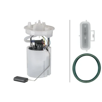 Imagem de HELLA 8TF 358 146 131 Unidade de alimentação combustível com junta, sensor nível regulador pressão elétrico