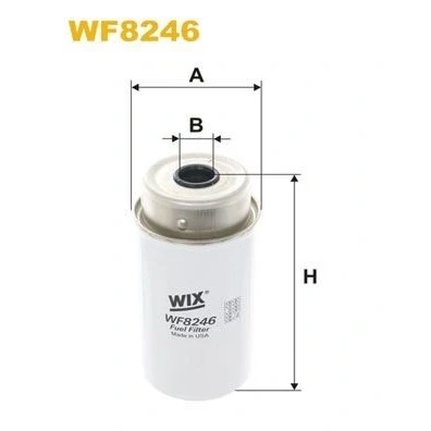 Imagem de Filtro combustível wix wf8246