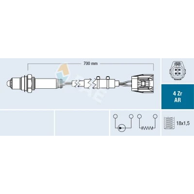 Imagem de FAE 75652 Sonda lambda