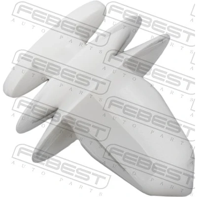 Imagem de FEBEST 88570 132 Grampo, friso NISSAN: NP300 Navara Pick up, Qashqai / Qashqai+2 I, Primera Sedan