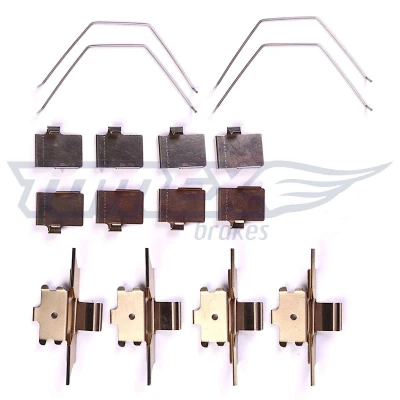 Imagem de TOMEX brakes TX 43 26 Kit de acessórios, pastilhas travão Eixo dianteiro MAZDA: 6 Sedan, Carrinha, Hatchback