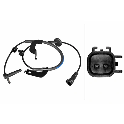 Imagem de HELLA 6PU 358 217 611 Sensor de ABS com grampo Hall 2 885