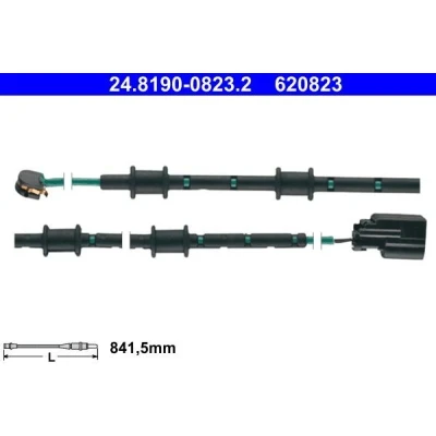 Imagem de ATE 24.8190 0823.2 Sensor de Desgaste Pastilha Freio JAGUAR: XF Sedan