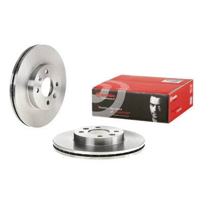 Imagem de BREMBO 09.7292.34 Disco de travão 262 22 4 interior ventilado com parafusos RENAULT: MEGANE 1, LAGUNA 1 Grandtour