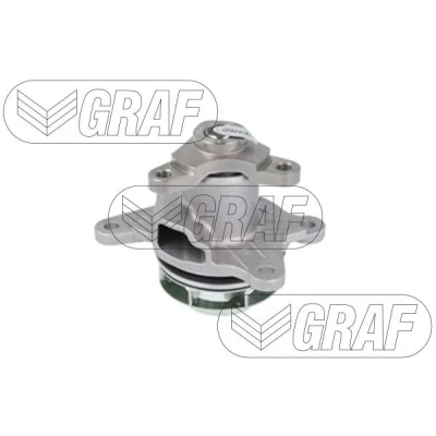 Imagem de GRAF PA1468 Bomba de água com retentor mecânico Aço para accionamento da correia trapezoidal estriada RENAULT: GRAND SCENIC 4, Megane 4