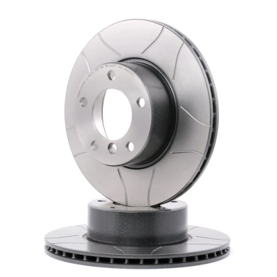 Imagem de BREMBO MAX LINE 09.6924.75 Disco de travão 296 22 5 interior ventilado, fendido revestido alto carbono com parafusos BMW: Sedan, Touring