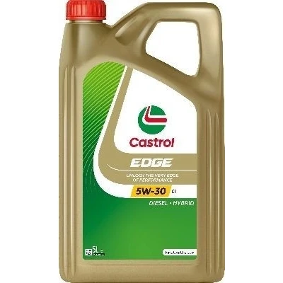 Imagem de Óleo de motor edge da castrol para motores a gasolina e gasóleo 5w 30 c1 5 l