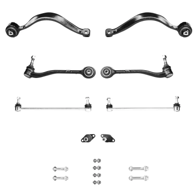 Imagem de MAXGEAR 72 5782 Jogo de braços oscilantes, suspensão rodas Eixo dianteiro, lado esquerdo, direito com parafusos BMW: X5