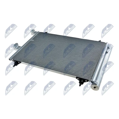 Imagem de NTY CCS PE 003 Condensador com secador Alumínio 560mm PEUGEOT: 307 Hatchback, SW, Carrinha, CITROËN: C4 I Coupe