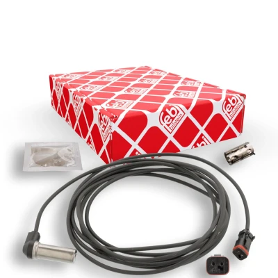 Imagem de FEBI BILSTEIN 103762 Sensor de ABS Eixo dianteiro, lado esquerdo com manga, graxa 1150 3960 4020
