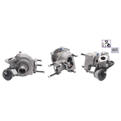 Imagem de ELSTOCK 91 1417 Turbocompressor com regulação da pressão de carga Wastegate, atuador controlo pneumático juntas FIAT: Grande Punto Hatchback