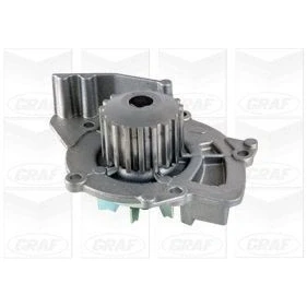 Imagem de GRAF PA861 Bomba de água 19 com junta mecânico Chapa aço 56,13 para accionamento da correia dentada PEUGEOT: 307 SW, 607 Sedan, Hatchback