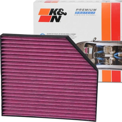 Imagem de K&amp;N Filters DVF5017 Filtro, ar do habitáculo Filtro de carvão ativado 279 35 quadrangular AUDI: A4 B8 Avant, Sedan, A5 Sportback