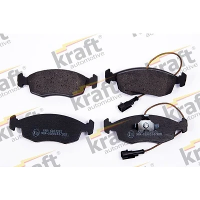 Imagem de KRAFT 6003205 Jogo de pastilhas para travão disco Eixo dianteiro incl. contacto aviso desgaste FIAT: Fiorino III Van / Carrinha