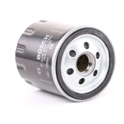 Imagem de BOSCH F 026 407 153 Filtro de óleo M 20 x 1,5 com uma válvula retenção aparafusado SKODA: Rapid Spaceback, Fabia III Hatchback