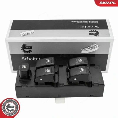 Imagem de Interruptor, elevadores dos vidros ESEN SKV 37SKV208