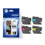 Imagem de Cartuchos de tinta Brother originais LC422VAL MultiPack preto/ciano/magenta/amarelo