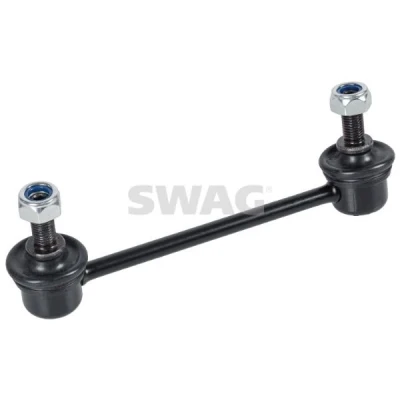 Imagem de SWAG 85 94 2086 barra / escora, estabilizadora Eixo traseiro esquerdo 150 M10 x 1,25 com porca autoblocante Aço preto HONDA: HR V I
