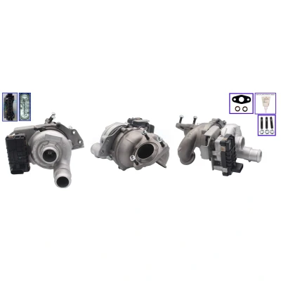 Imagem de ELSTOCK 91 1924 Turbocompressor accionado pelos gases de escape, Atuador controlo elétrico com juntas FORD: Focus 2 Kombi,