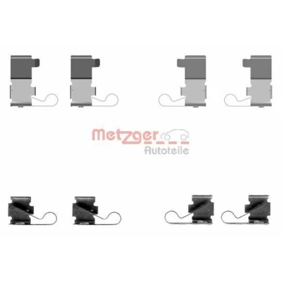 Imagem de METZGER 109 1699 Kit de acessórios, pastilhas travão