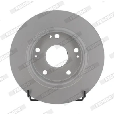 Imagem de FERODO Disco de travão 260mm 9mm 5 12.8 cheio revestido DDF3179C 42510TEAT01 Discos