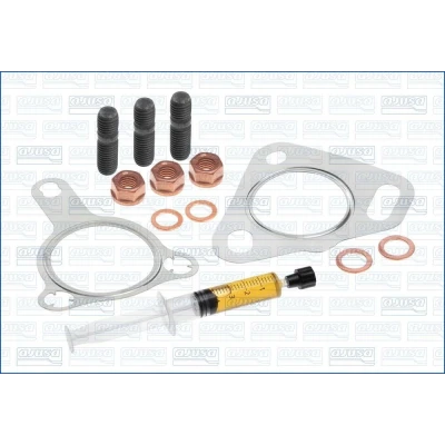 Imagem de AJUSA JTC11891 Kit de montagem, turbocompressor with studs, syringe oil com juntas instruções montagem OPEL: Corsa D Hatchback