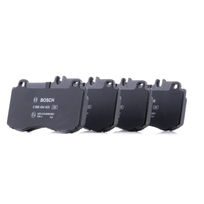 Imagem de BOSCH 0 986 494 405 Jogo de pastilhas para travão disco Baixo teor metálico com chapa anti ruído, instruções montagem