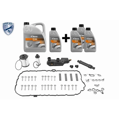 Imagem de VAICO V10 5390 XXL Conjunto de peças, mudança óleo, caixa vel. automática com juntas óleo para lavagem retentor
