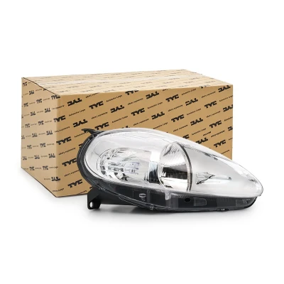 Imagem de TYC 20 0849 25 2 Farol Principal à direita H4 para circulação pela com motor elétrico FIAT: Grande Punto Hatchback